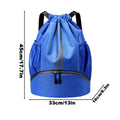 Foldable Waterproof Gym Bag Fitness Backpack Drawstring Shop Pocket Hiking Camping Beach Swimming Men Women Sports Bags