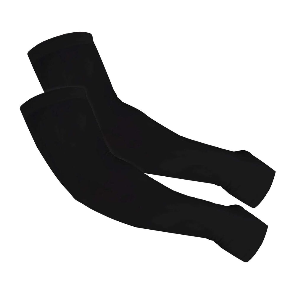 UV Sun Protection Arm Sleeves for Men & Women UPF 50+ Cooling Athletic Sports Sleeve W/ Hand Coverage for Outdoor Activities Tattoo Cover up | One Size | 1 Pair