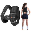 Weighted Vest, 10 Lb. - Adjustable Fitness Vest for Strength Training, Running, Walking, and Endurance Workouts
